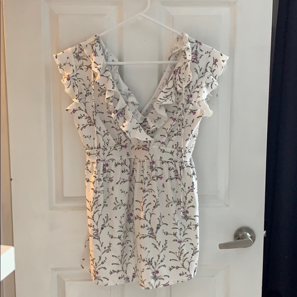 Maternity flower blouse